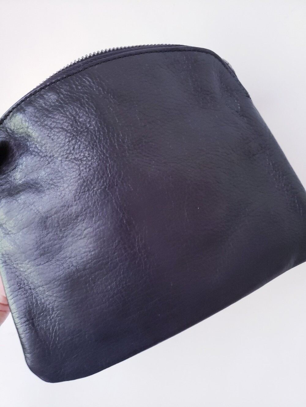 Vintage Lucky Brand Black Leather Pouch - Picture 9 of 10